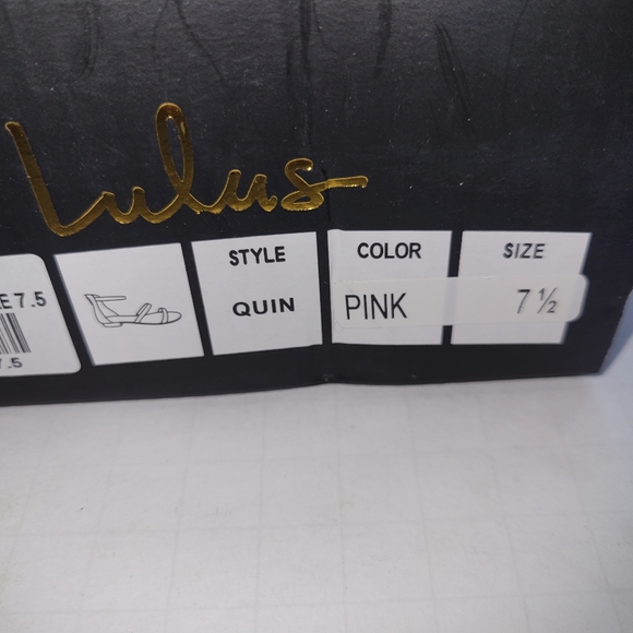 Lulu's Quin Pink Suede Flat Sandals Size 7 1/2 Barbiecore - Picture 9 of 9